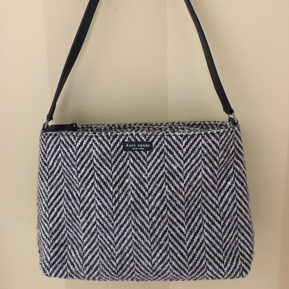 Kate Spade wool shoulder bag